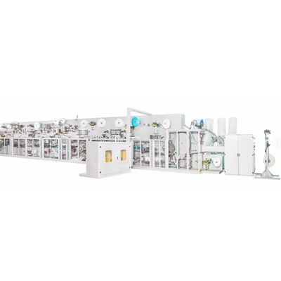 Custom automatic baby diapers manufacturing sanitary napkin machine