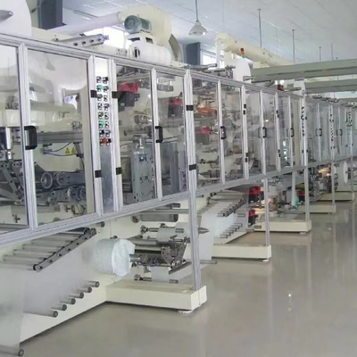 Pillow Type Automatic Napkin Sanitary Pad Baby Diaper Packing Machine