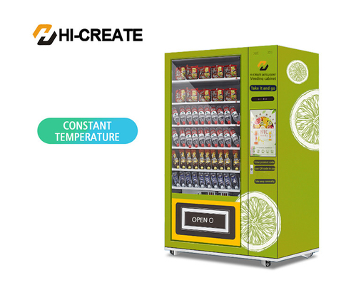 24 hours self-service vending machine beer vending machine snacks drinks in one