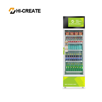 24 hours self-service store beverage and snack vending machines