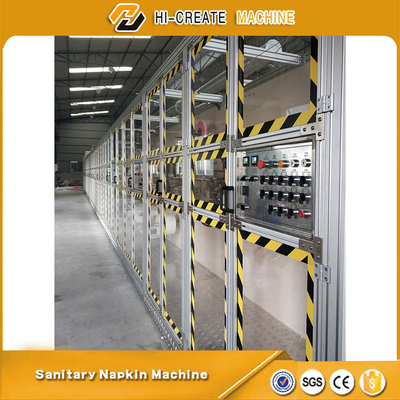 Used Second Hand Sanitary Napkin Making Machine PLC Control