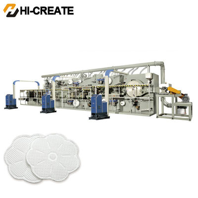 3 Phase 65pcs/Min 185kw Disposable Breast Pad Machine