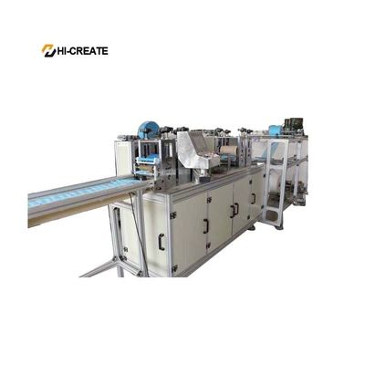3.5KW 100Pcs/Min Non Woven Face Mask Making Machine