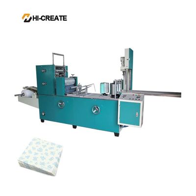 Full Auto 1/8 Folding Napkin Paper Processing Machinery