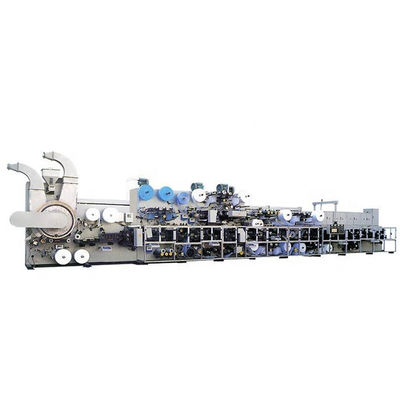Semi Full Servo Automatic Under Pad Sanitary Napkin Adult Baby Diaper Production Line Making Machine