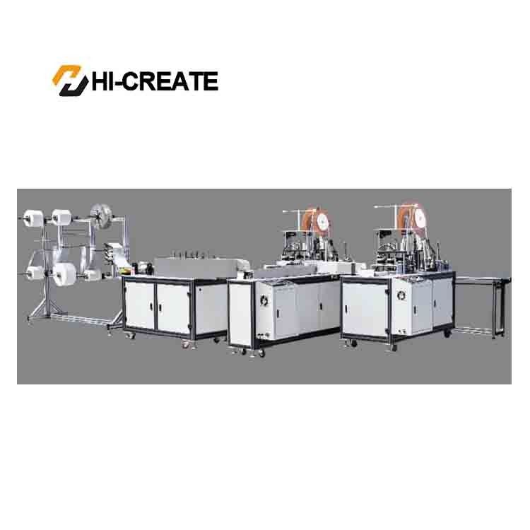 150pcs/Min 9KW Non Woven Face Mask Making Machine