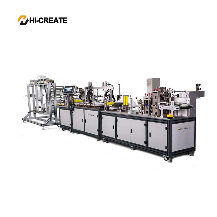 Auto HC-N95 Non Woven Face Mask Making Machine 7KW