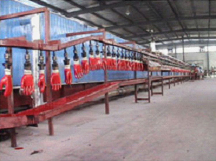 High Productivity Nitrile Gloves Production Machine 3m/min